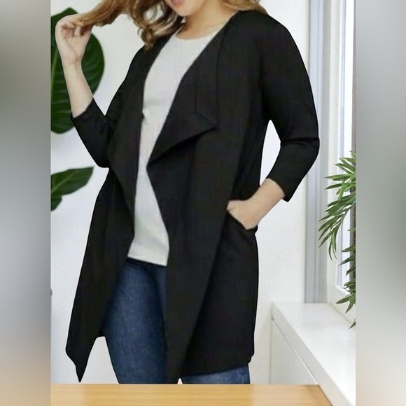 Lane Bryant Black Blazer - Picture 1 of 12